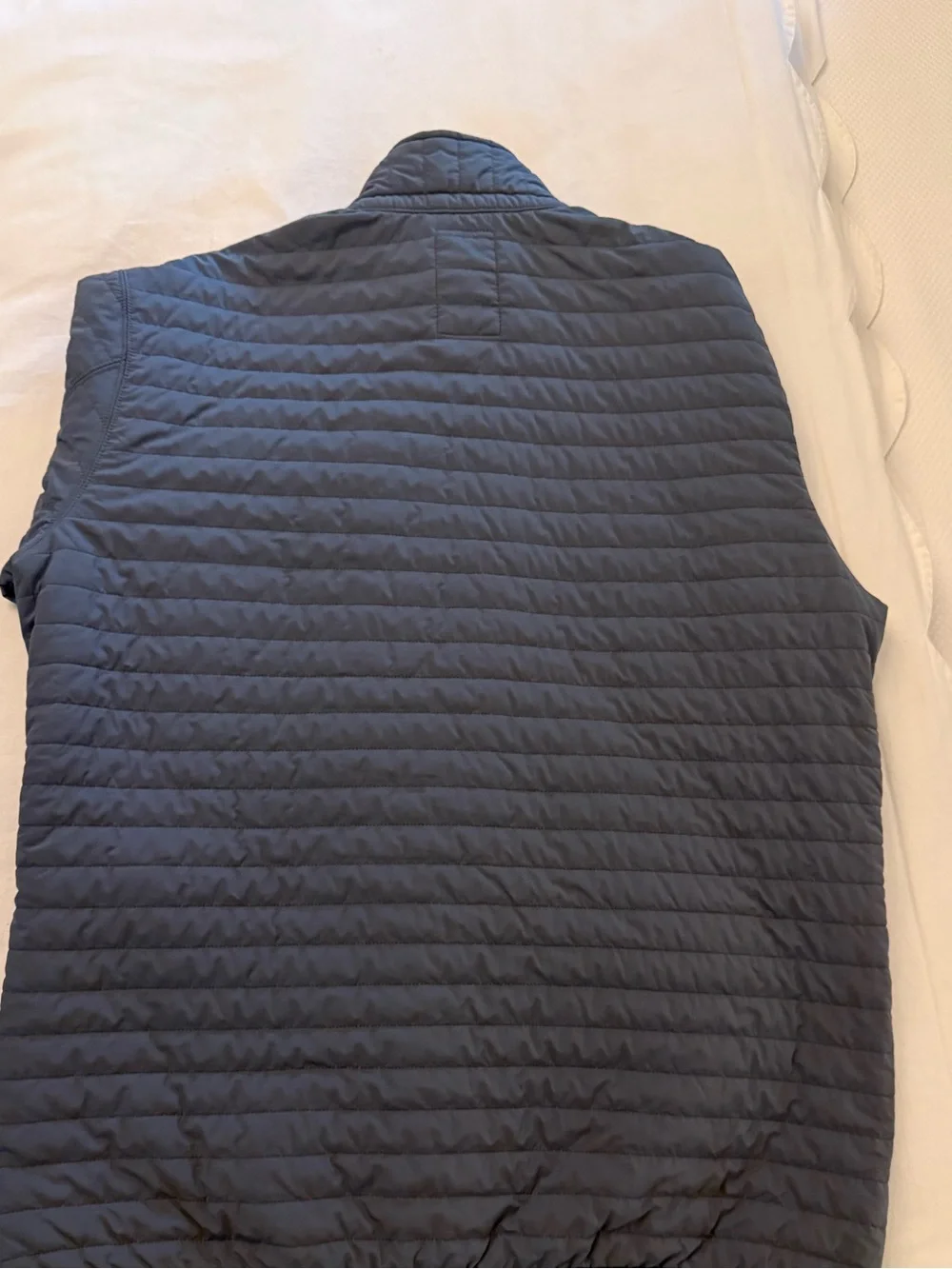 Relwen Quilted Tanker Jacket Blue Men’s Large Insulated Lightweight Snap Zip